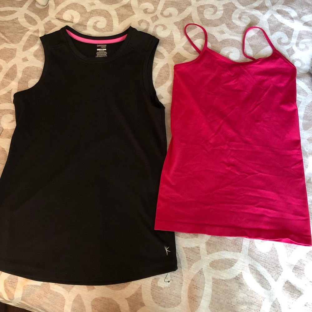 Danskin Athletic Tank with Camisole